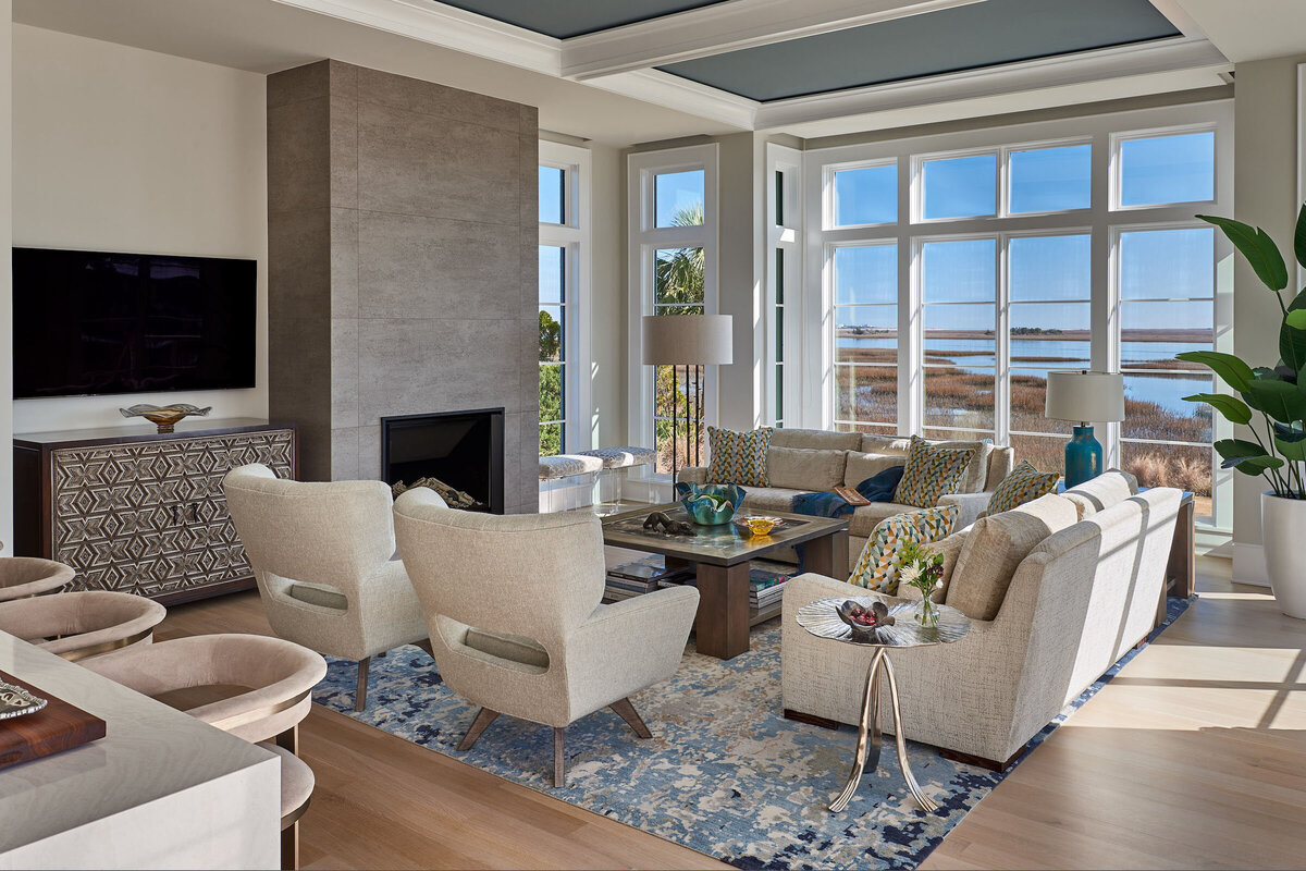 Raleigh Interior Design Living Room