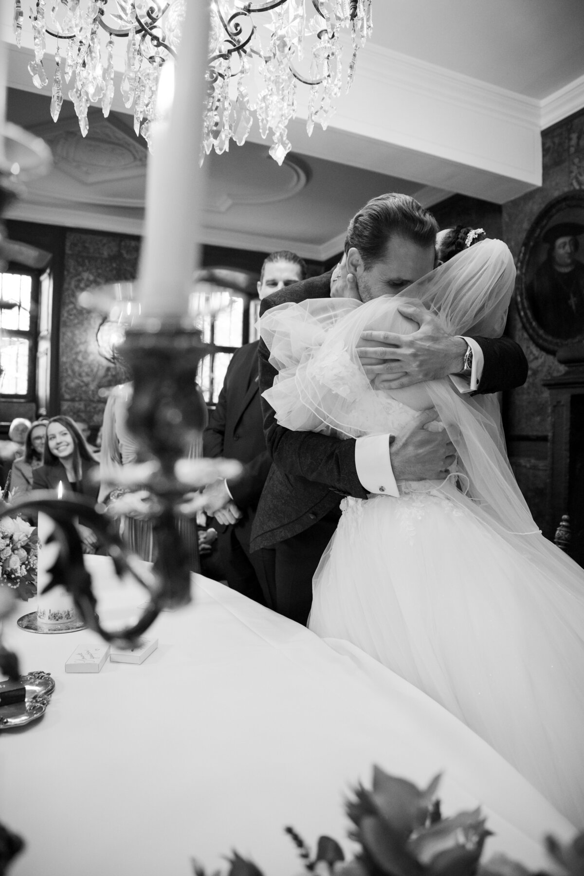 Schloss Vollrads wedding. the embrace