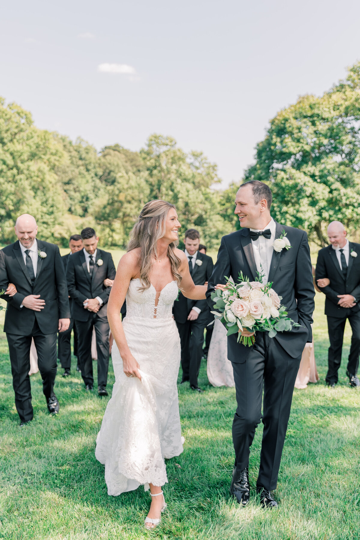 Wedding Party Rosewood Farms Katie Fri Photography