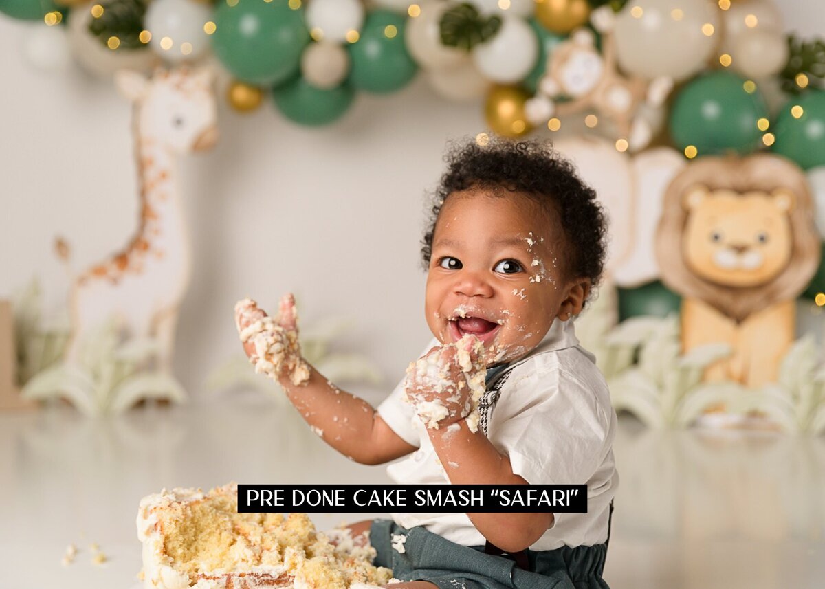 Cake Smash Safari