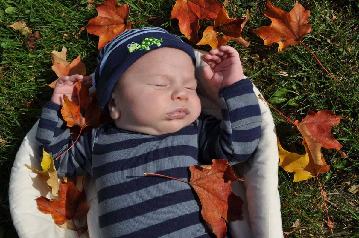 newborn fall