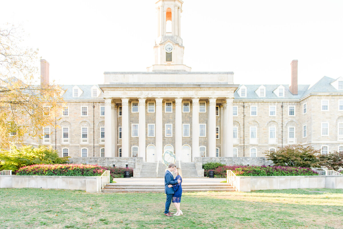 Penn State Campus Engagement Session Photographer