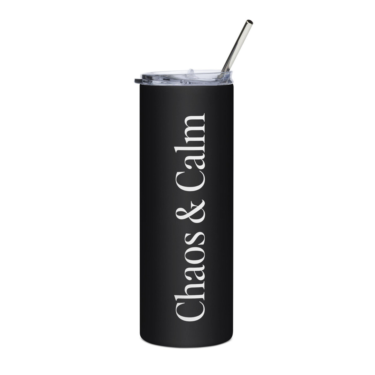 Chaos & Calm  Stainless Steel Tumbler I  Merch Shoppe I Chaos & Calm