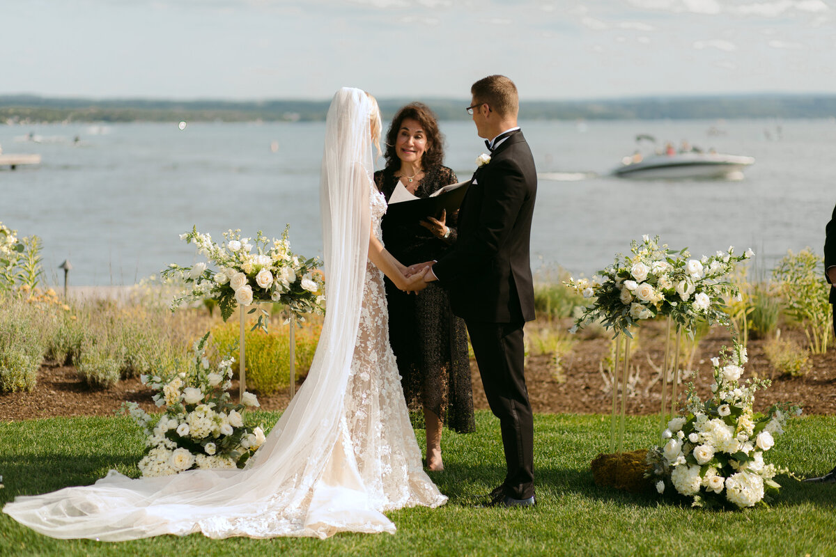 Lake House  Canandaigua Wedding Bride and Groom_Verve Event Co (1)