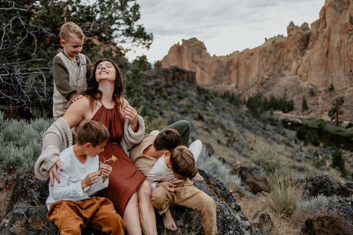 Oregon adventure family photography capturing real life moments