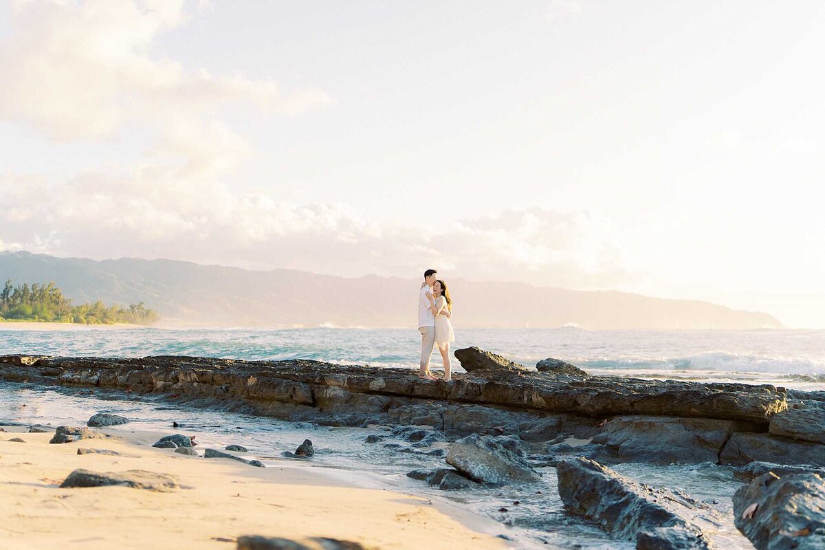 Papa'iloa Beach Proposal Photographer Oahu Hawaii Jacob Jenny-133