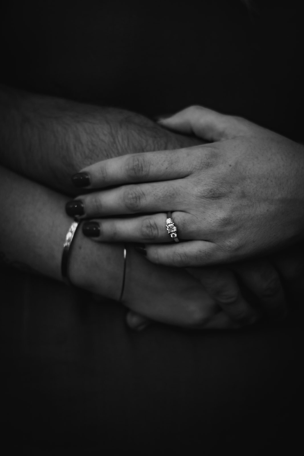 engagement photography ring