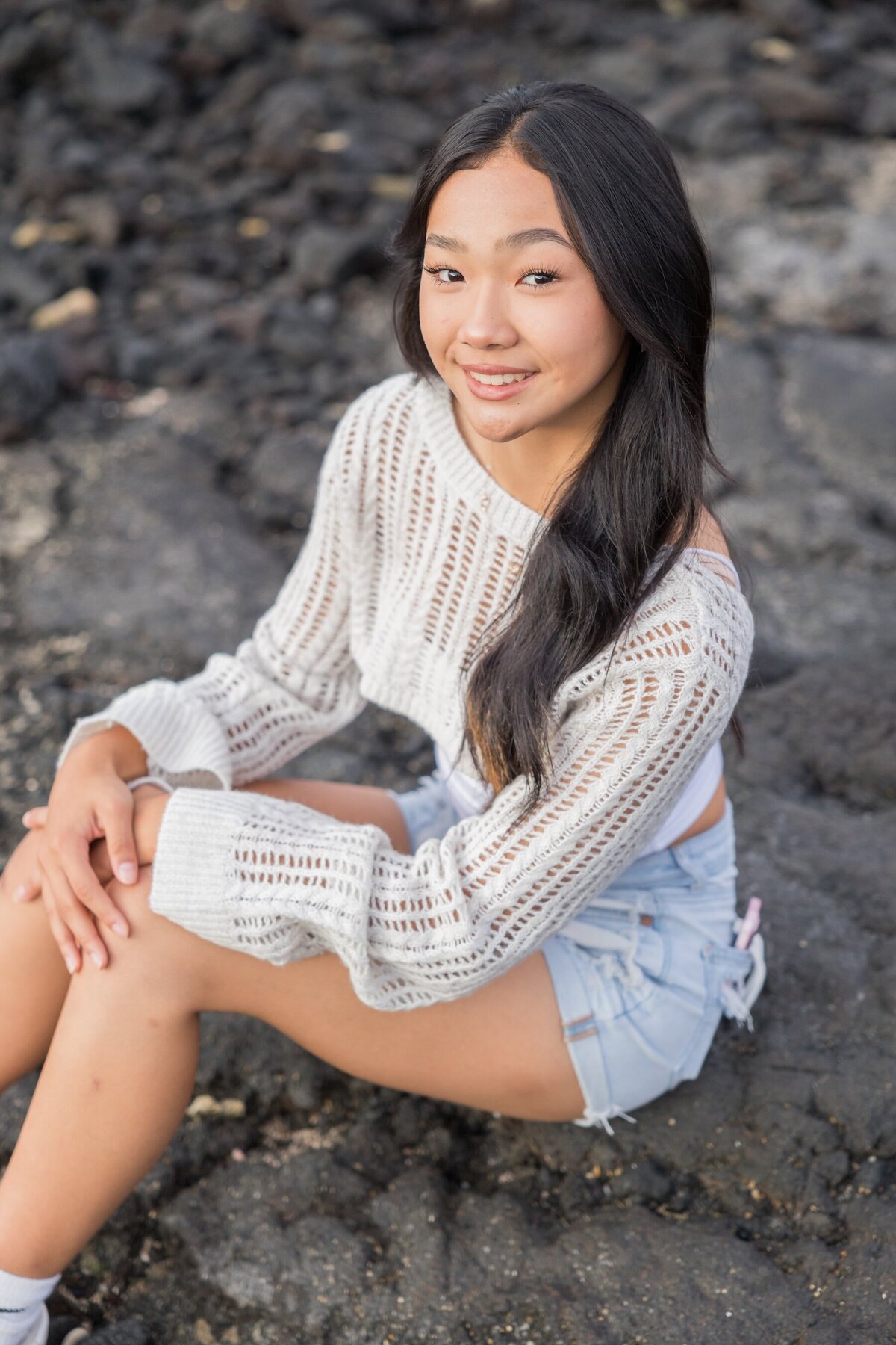 Senior portraits in the Hawaiian breeze