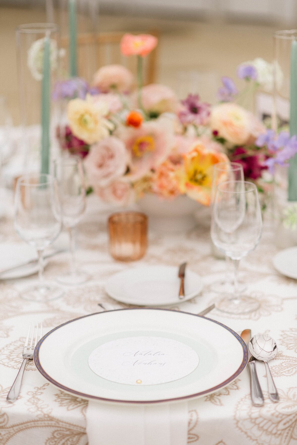 wedding-menu-custom-placecard-coral-green
