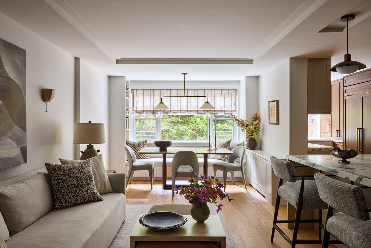 008_Family Room, Banquette, Kitchen Overall