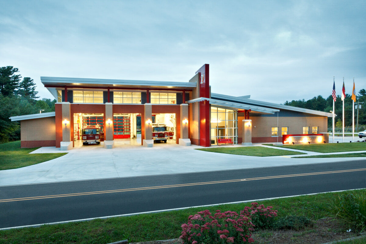Hendersonville Fire Department facilities built by Cooper Construction - 3
