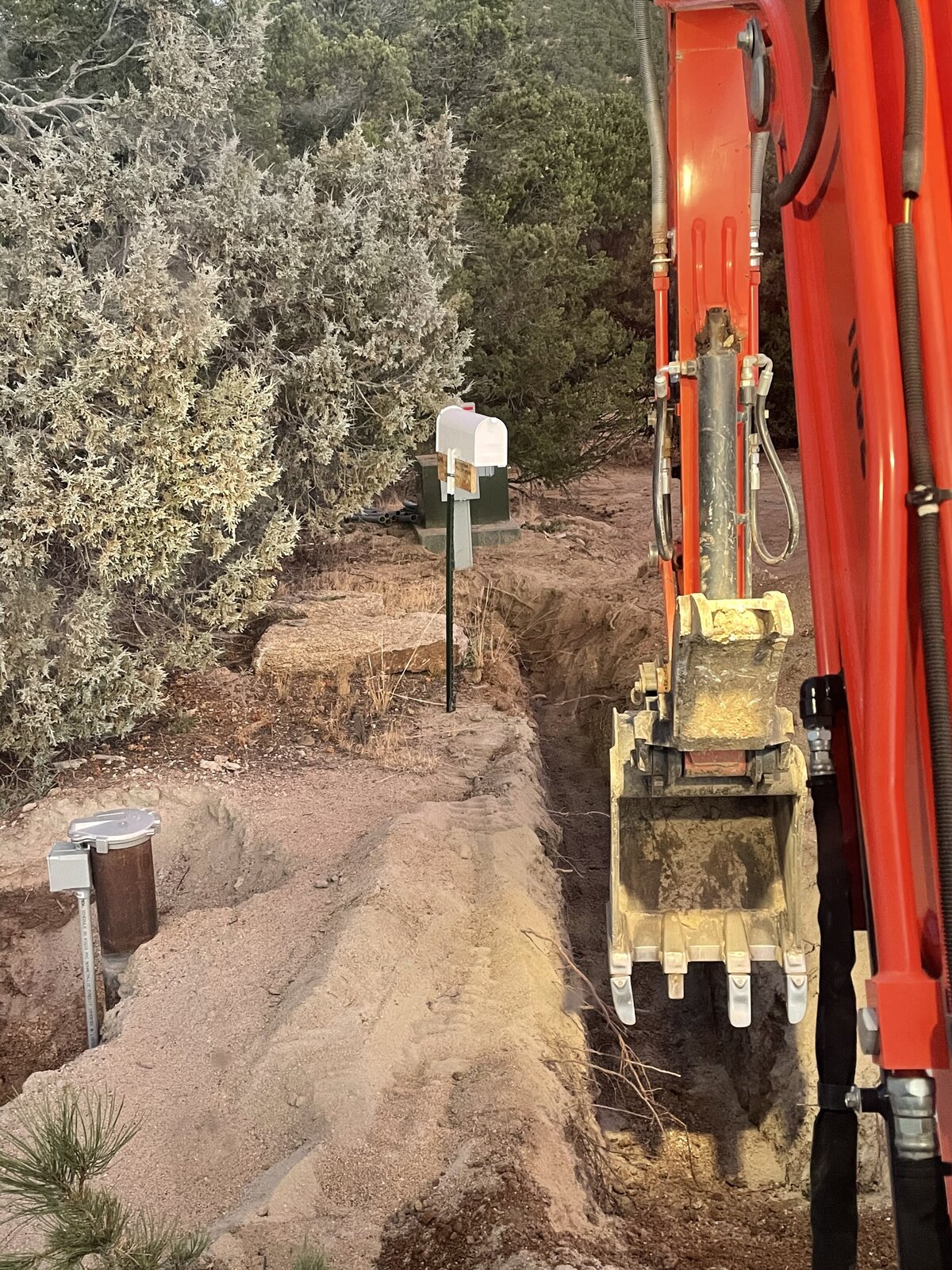 Recent underground utilities project in Cañon City, CO.