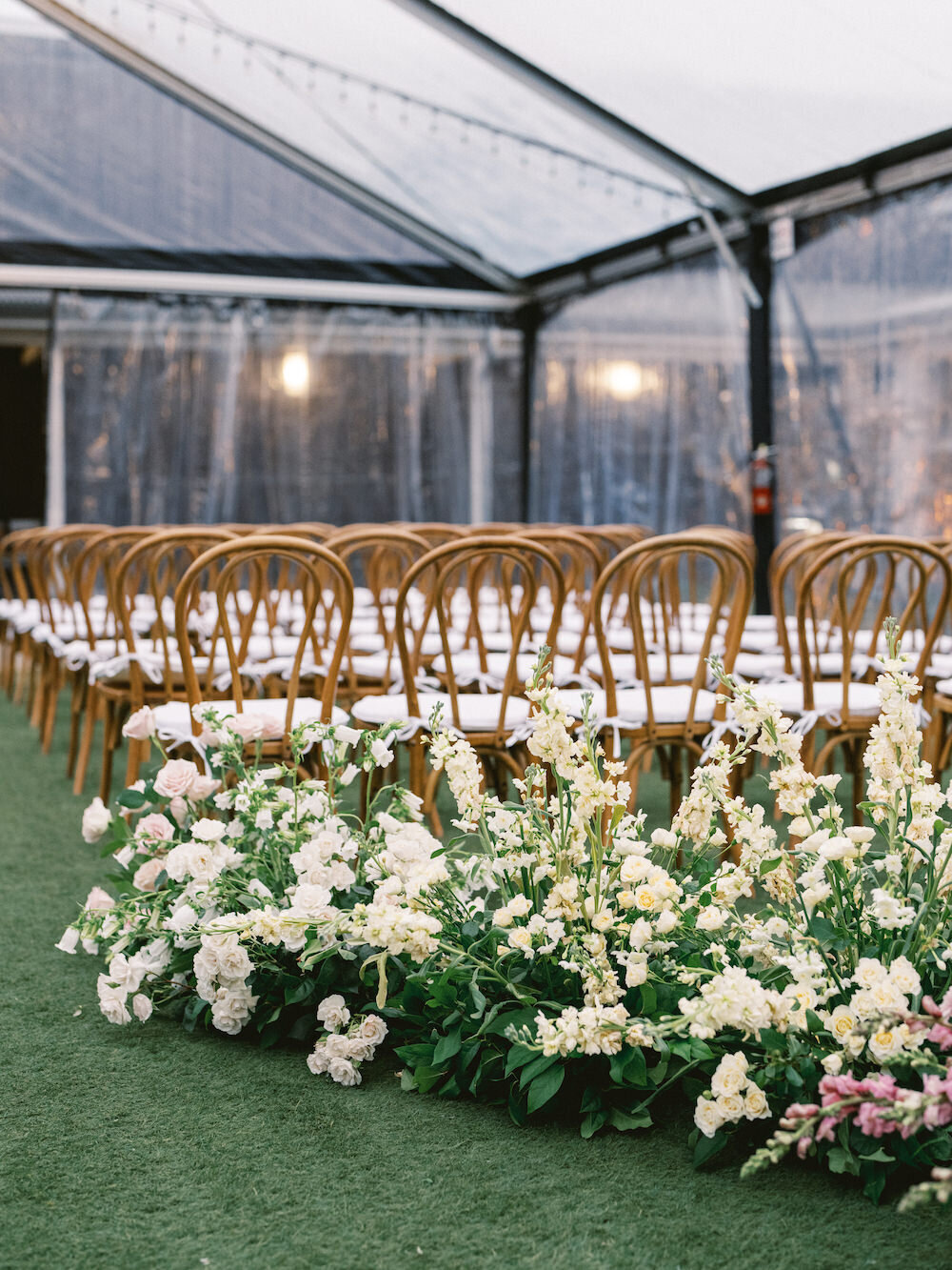 Outdoor ceremony wedding