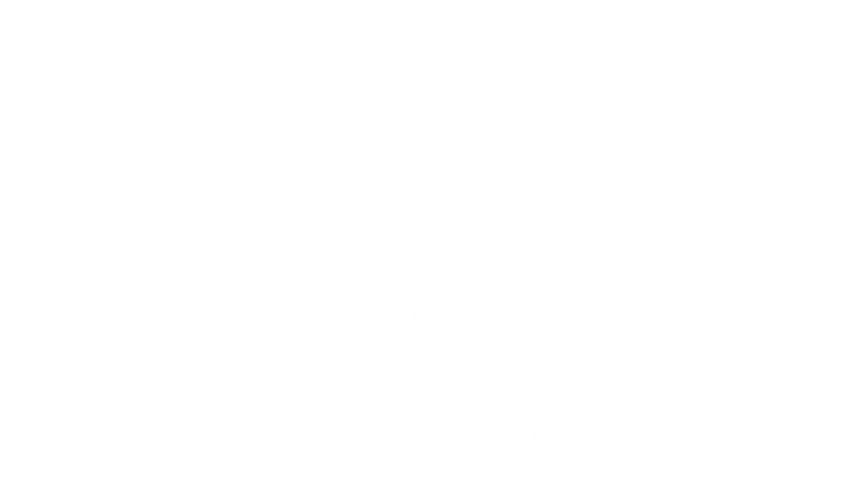 Theo Eyewear logo - bold and artistic eyewear at Colaizzo Opticians in Queen Anne, Seattle