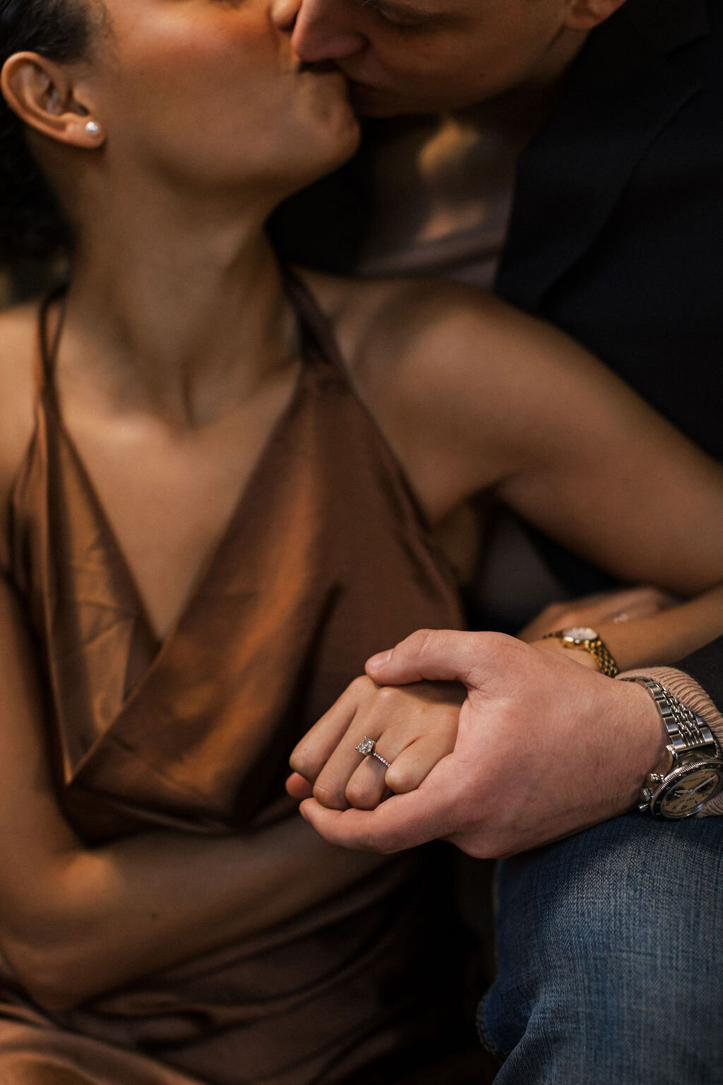 Washington, D.C. National Portrait Gallery Engagement Photos | Adela Antal Photography