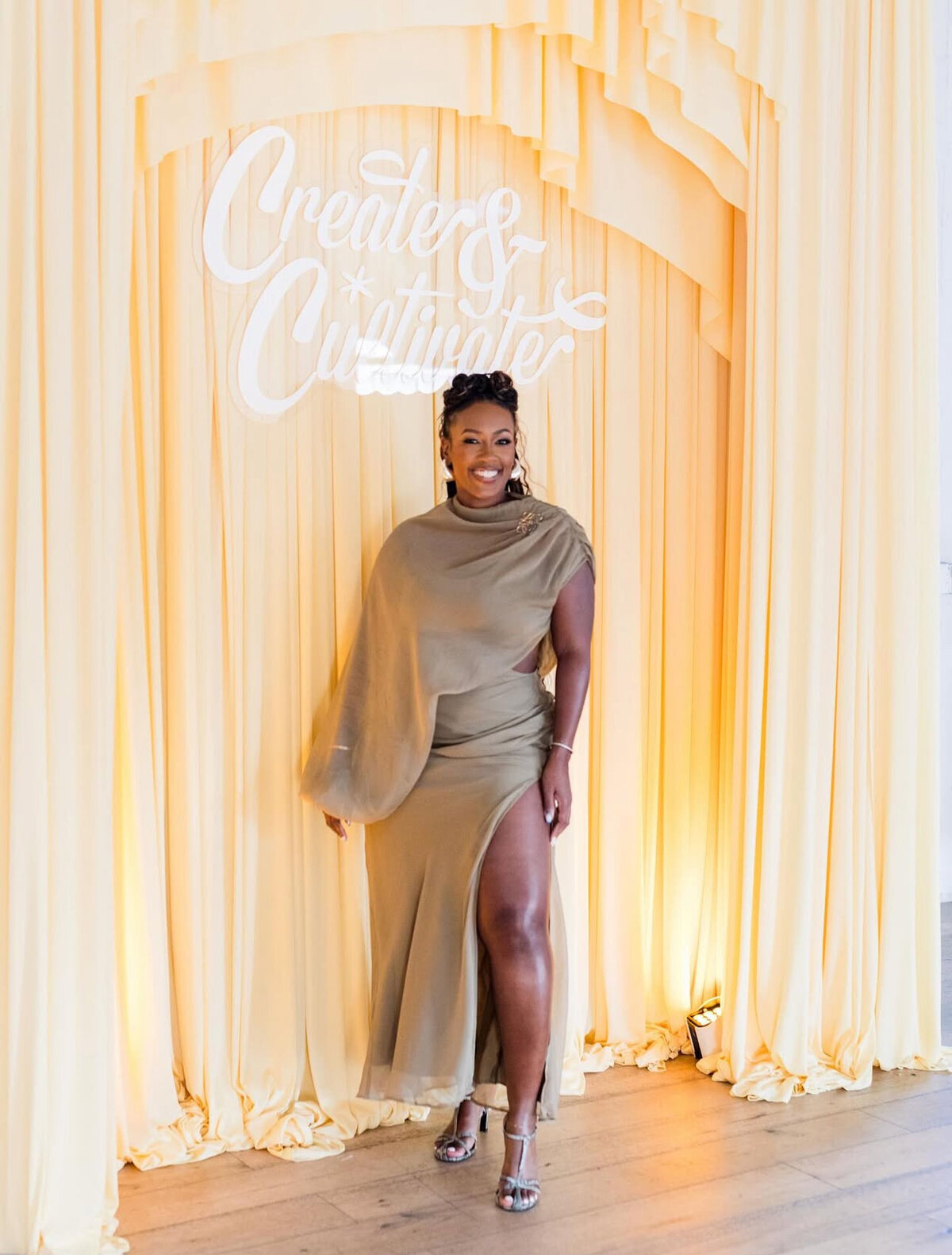 Create & Cultivate installation by The Works Collective | immersive brand activation in Los Angeles.