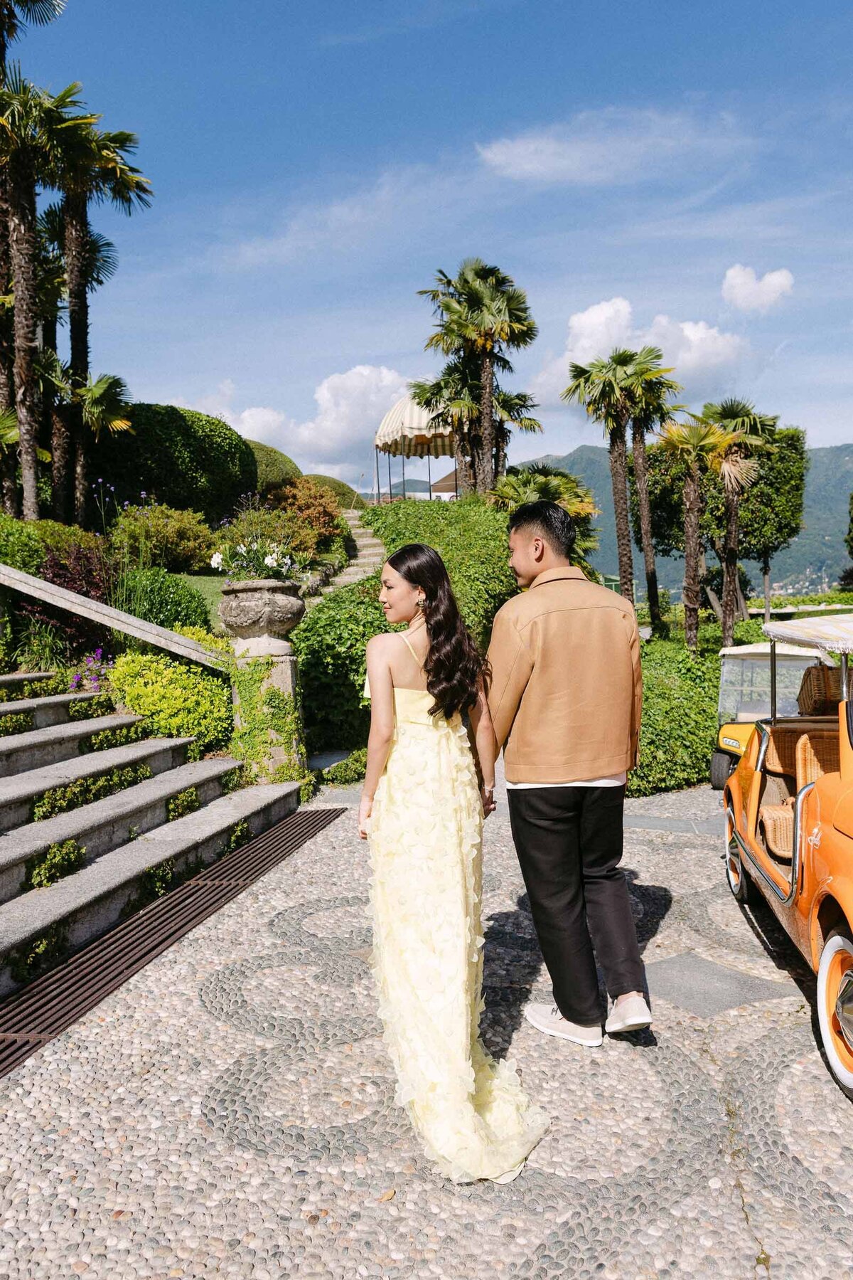 couple photoshoot lake como passalacqua hotel 30