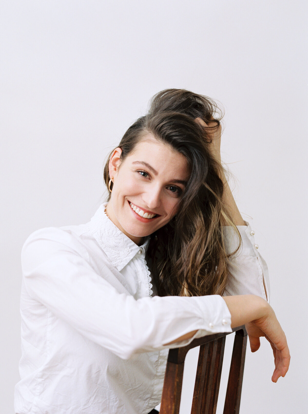 In-studio portrait photography session in Naters, Valais, Switzerland - 5