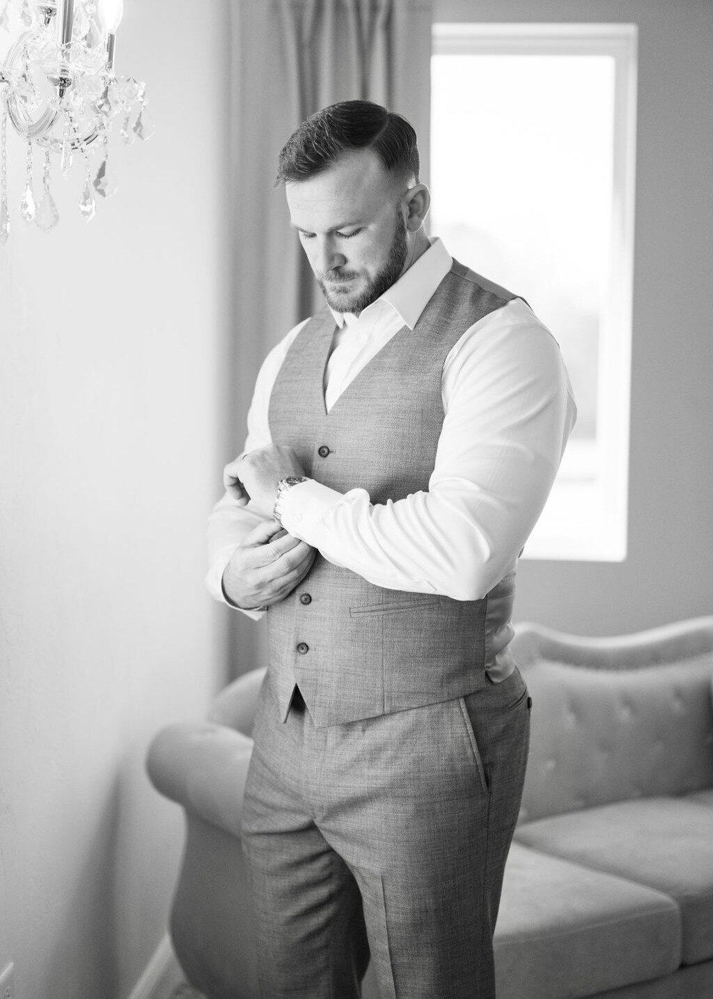 _Groom-Looking-at-Watch-The-Legacy-At-Willow-Pond.JPG