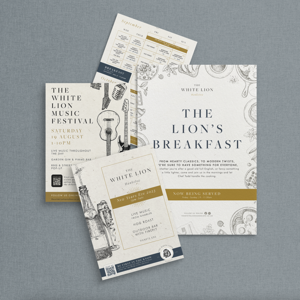 Marketing collateral desing and print by The Little Paper Shop Nantwich