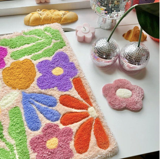 Hand made rug illustration - Shelly Kim