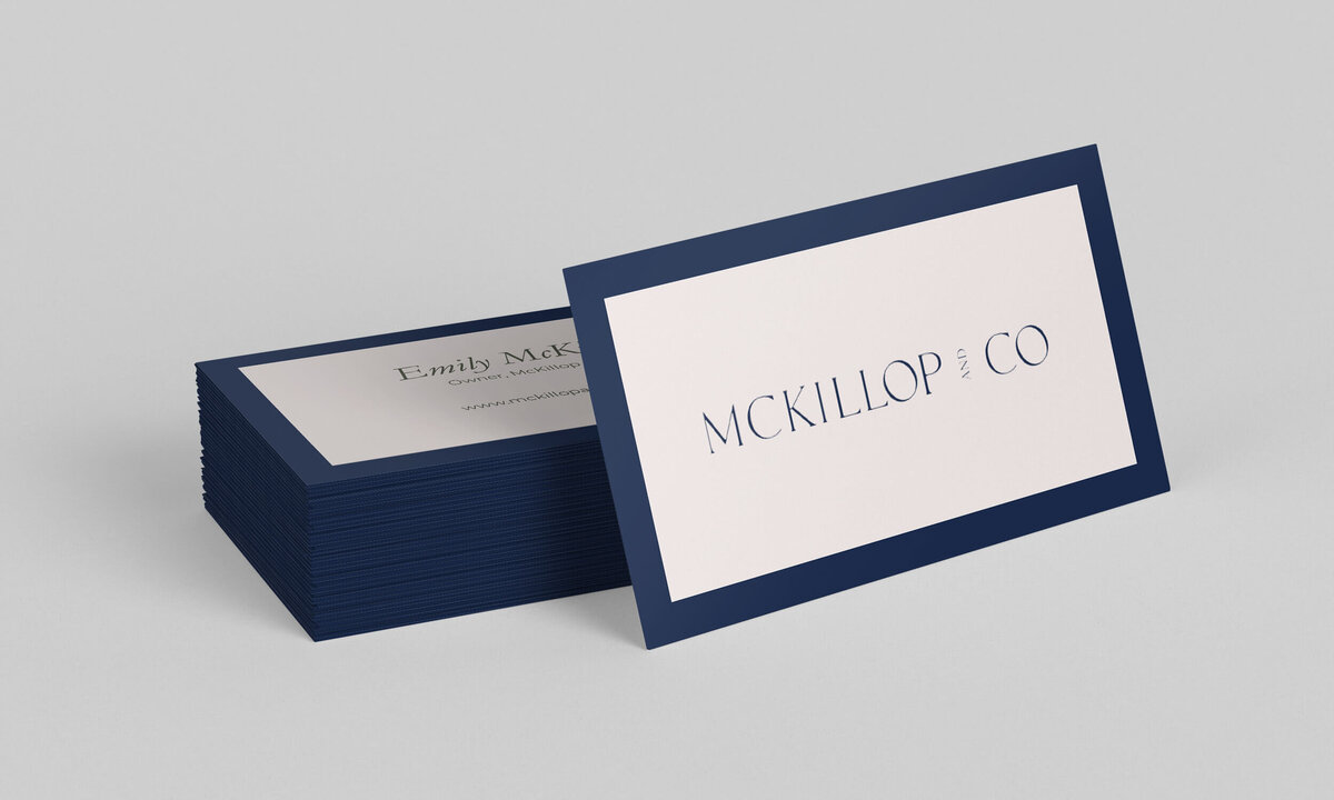 MDL240922 -  Mckillop and Co Mock up - Business Card 1 v1