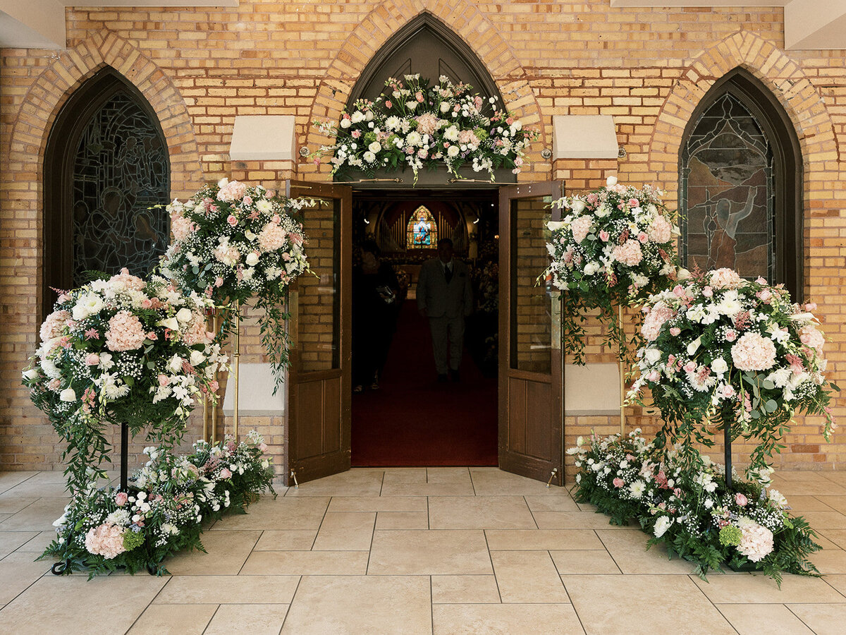 8 - Cathedral Church of St. Peter Wedding Entrance - Tampa Bay Wedding Planner