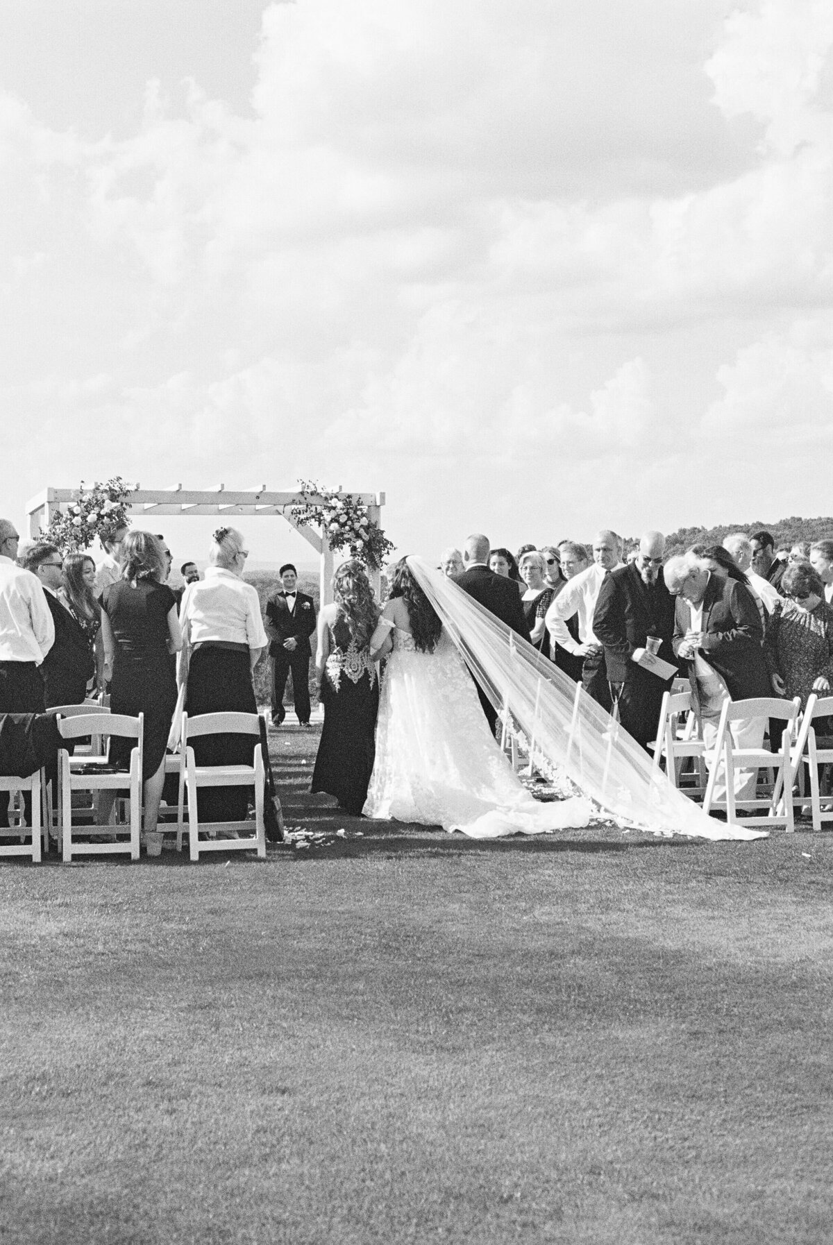Wedding Ceremony by Lisa Blanche Photography