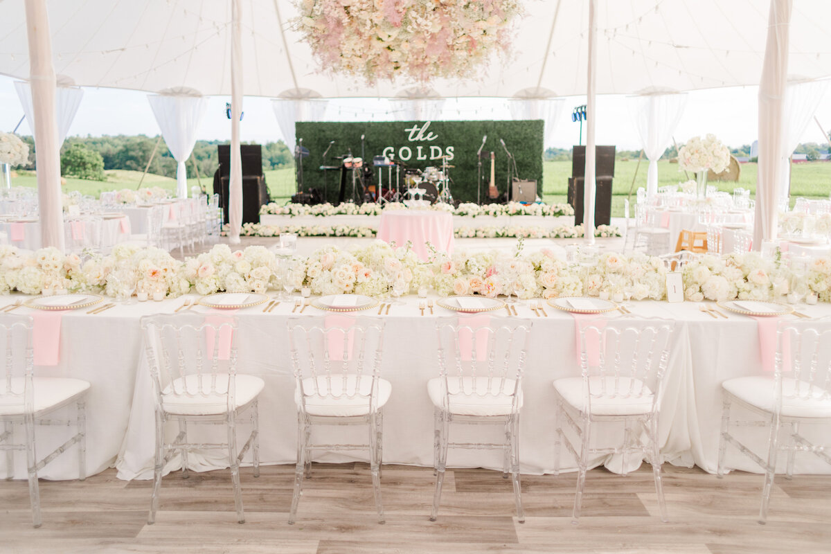 Classic Blush & Gold Goodstone Inn Wedding Reception Details Megan Kelsey Photography-1295