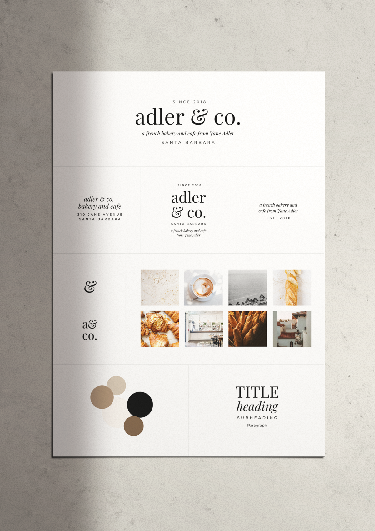 Adler & Co. Branding Suite