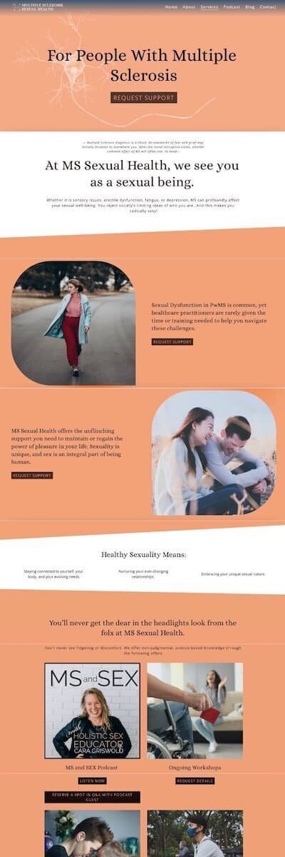 FayDesign.Co MS Sexual Health People With MS