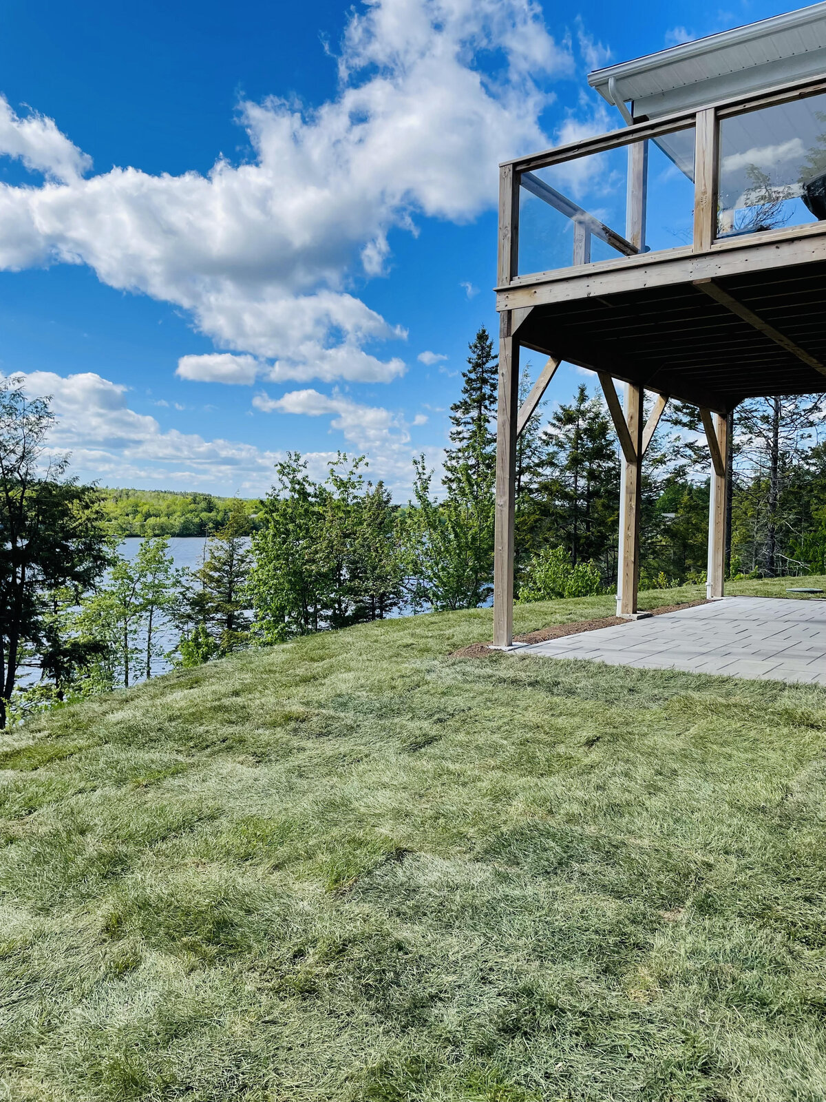 Ground Down Land Management - Halifax Excavation Services - Stone Landscaping Patio Work - sod installation - garden beds & mulch