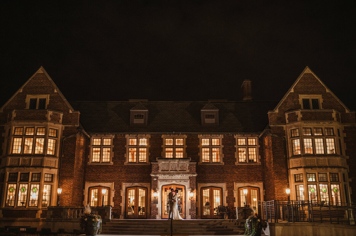 Intimate Nighttime Wedding Photo i