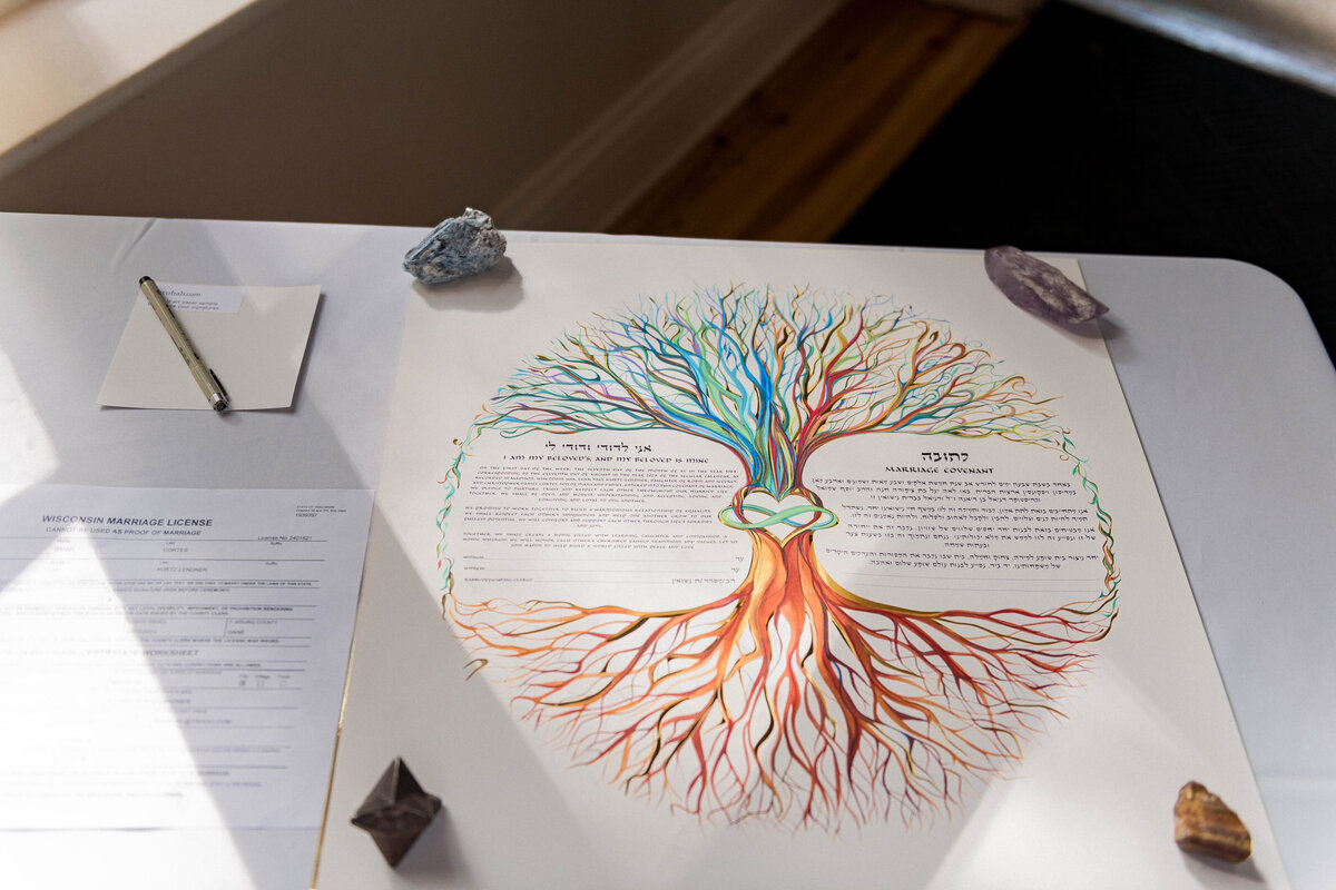 Elegant wedding floral bouquets on display