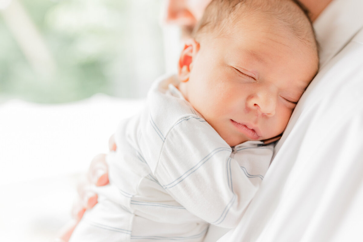 In-home Lifestyle Boston Newborn Session