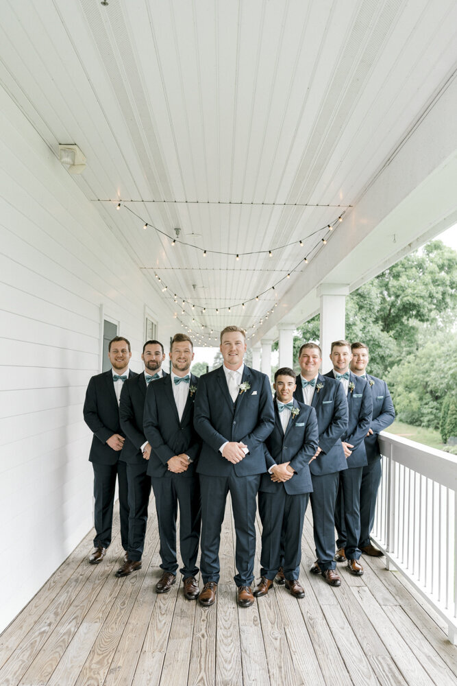 groomsmen portrait