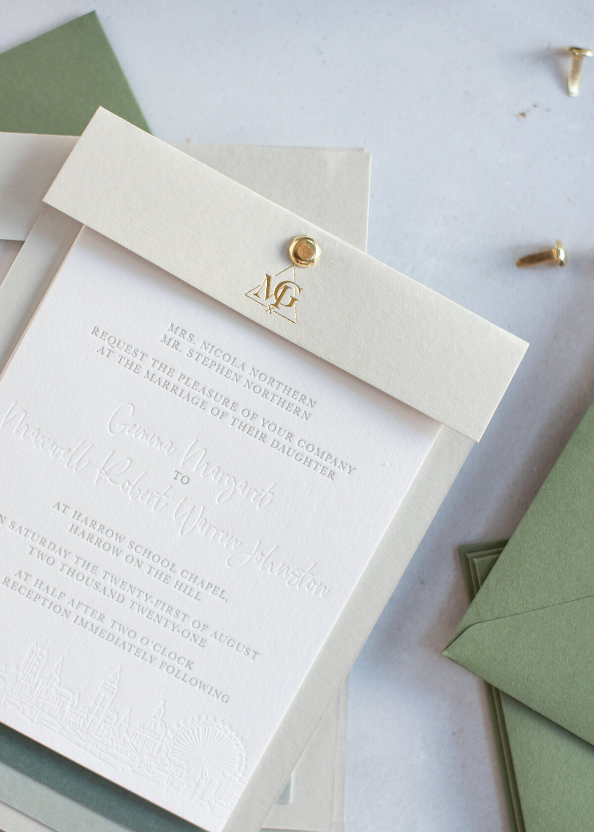 White-Olive-Design-Studio-Bespoke-Green-White-Modern-Wedding-Invitations-London-Foil-Letterpress-Blind-Deboss-20