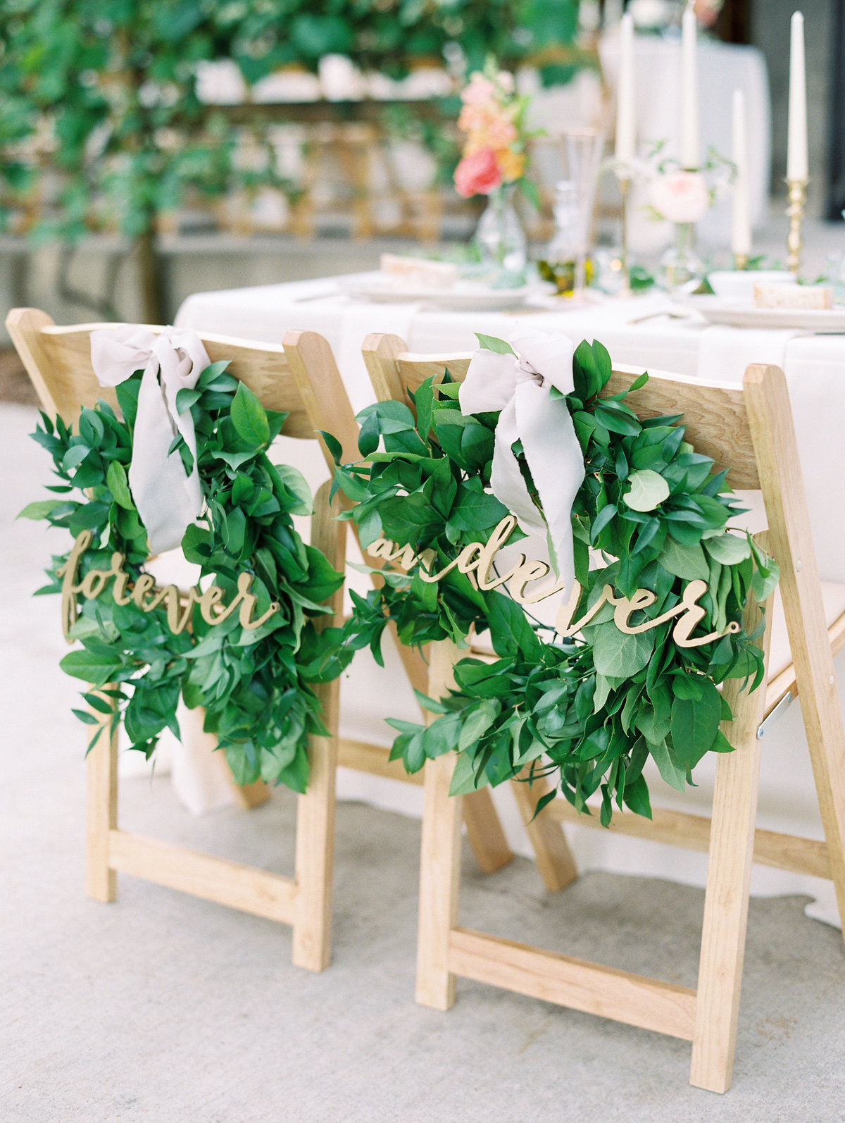 sweetheart table at vista hills