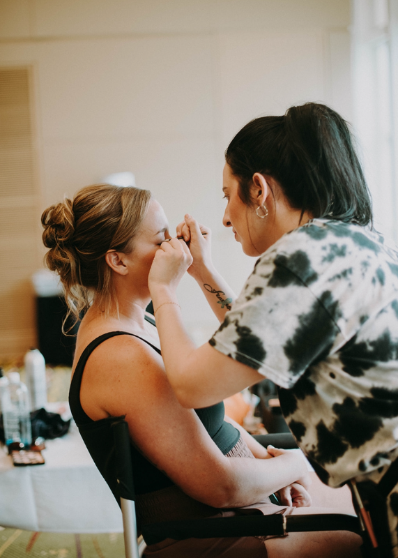 bridal hair class bridal makeup class
