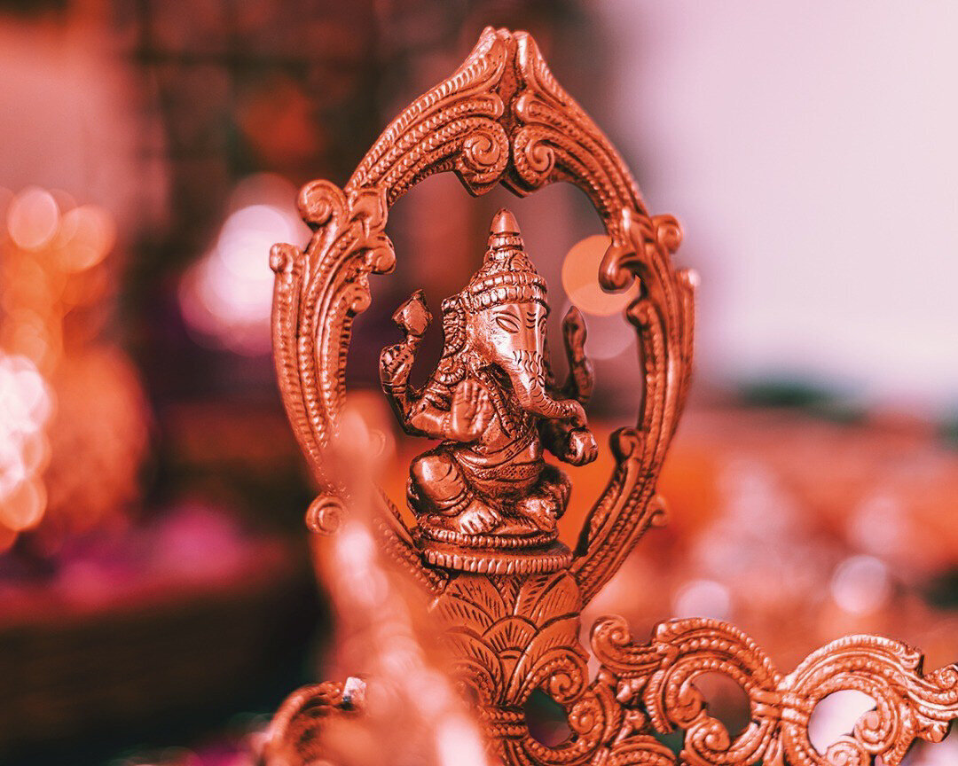 Lord Ganesha Idol picture from baby shower photo session