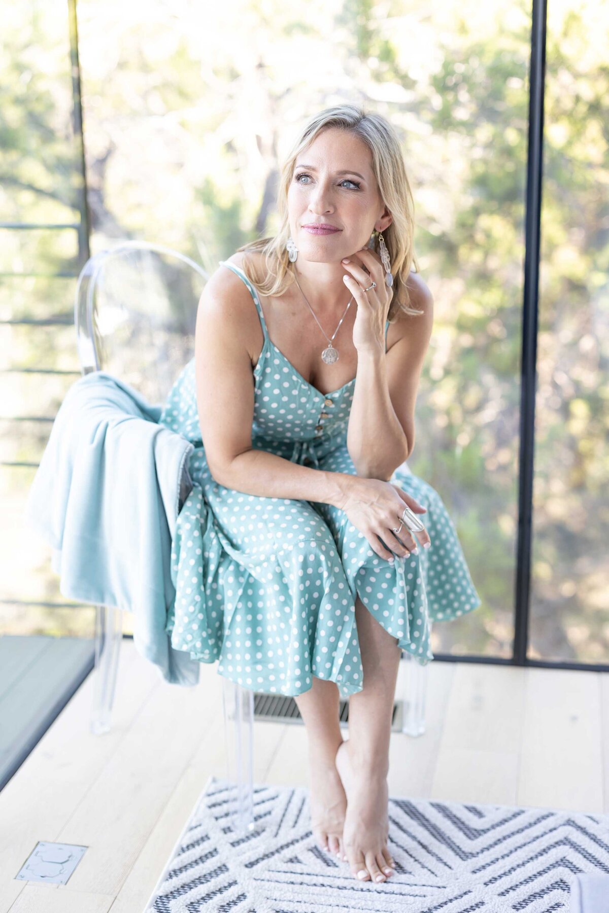 Personal branding photography for a creative life coach, captured to highlight authenticity and purpose for a professional branding gallery.