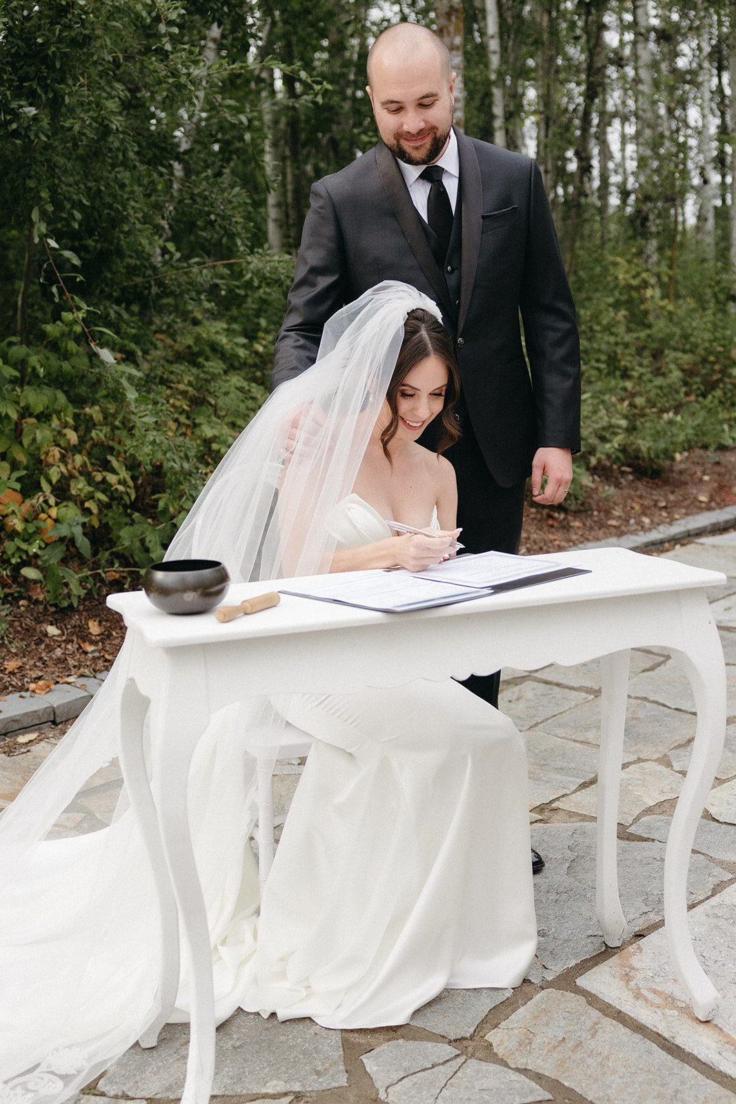 Stephanie & James _ Modern Elegant Sparrow Lane Wedding -371