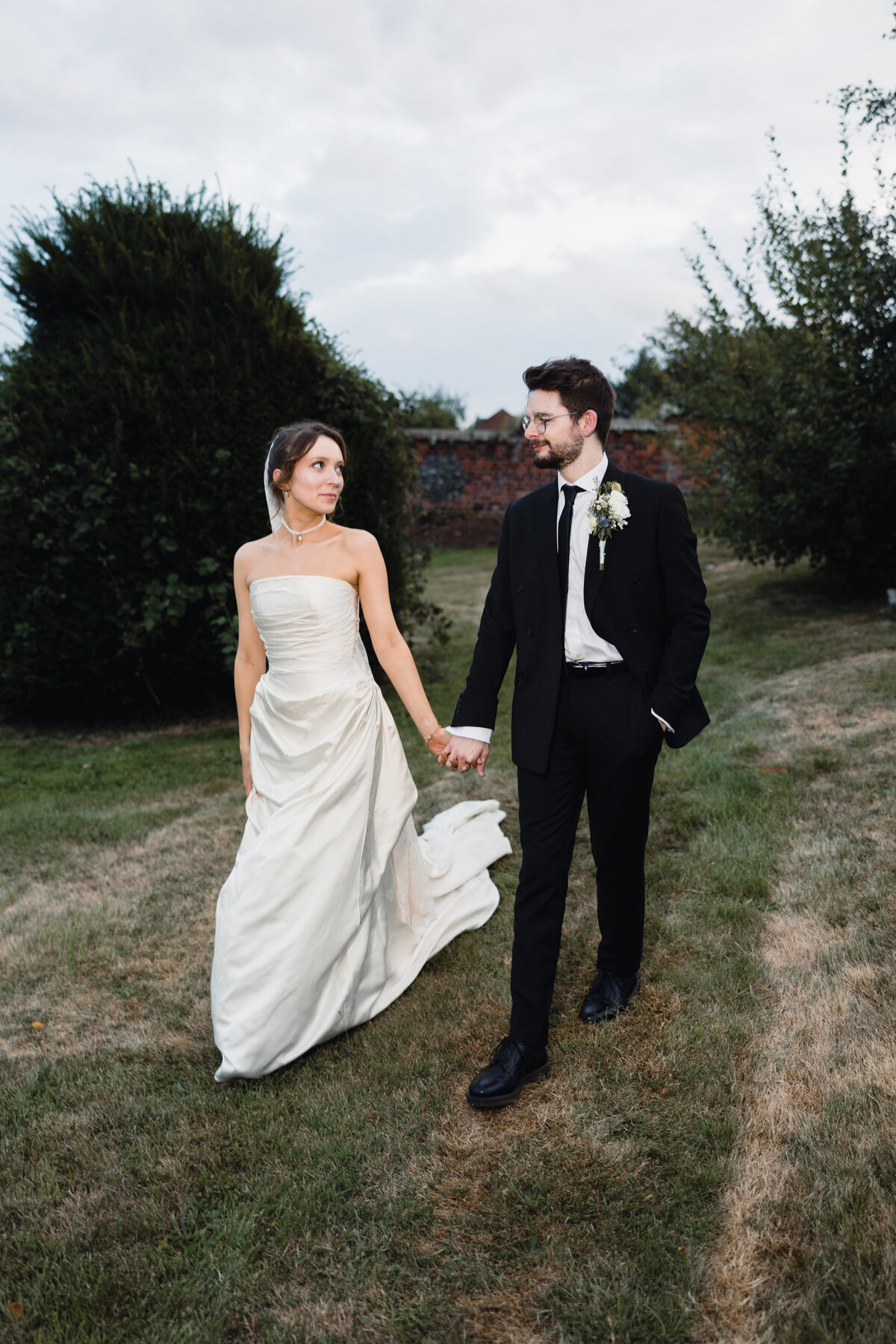 Couple portraits at Buckinghamshire wedding