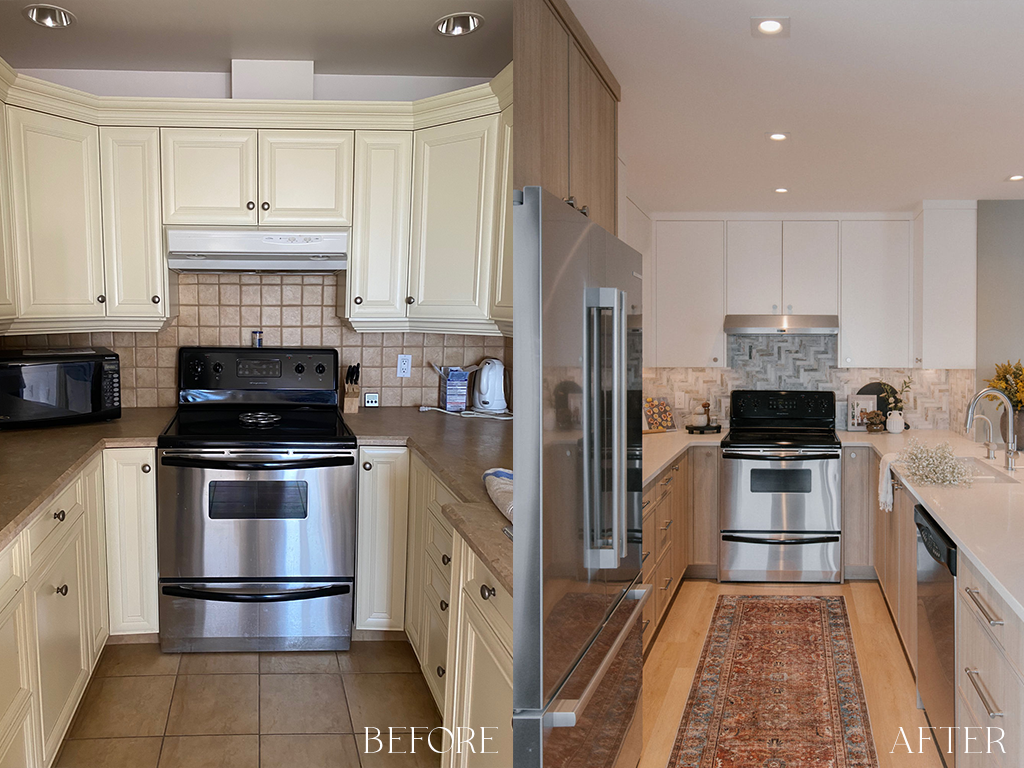 Kitchen - Before & After