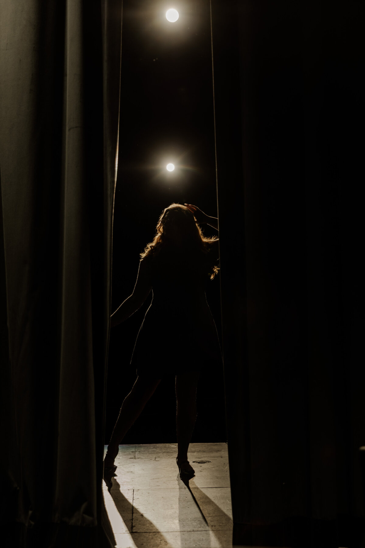 Theatrical Themed Senior Photos 