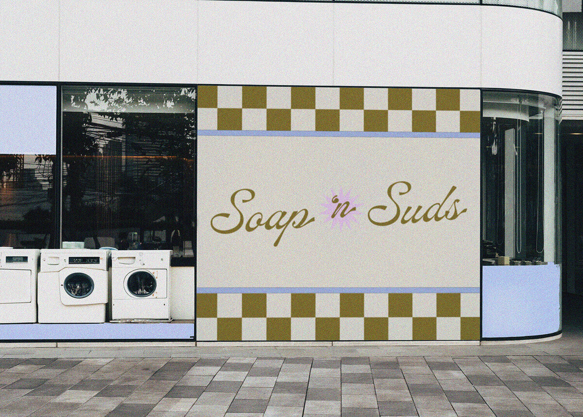 Soap 'N Suds Laundromat Mockup WEB