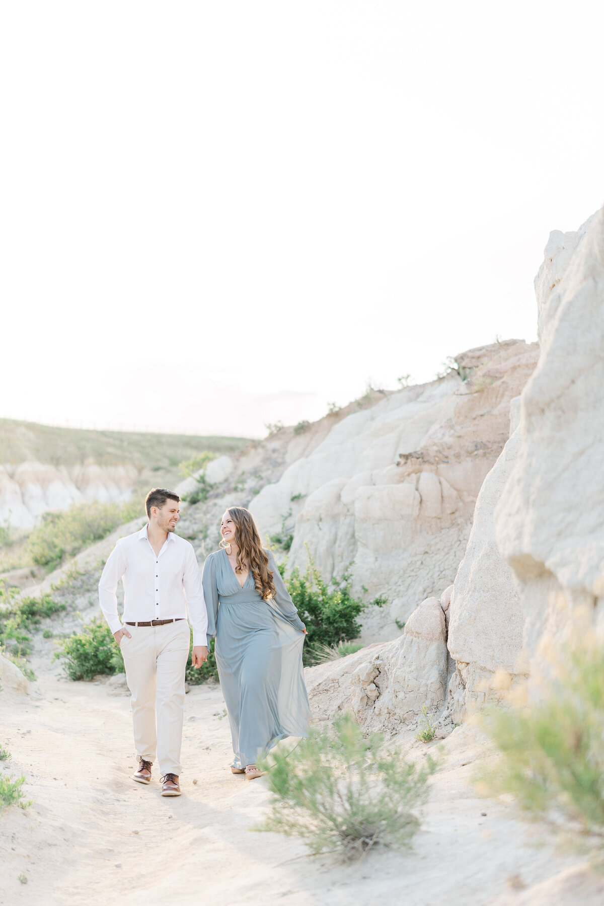 Paint Mines Interpretive Park El Paso Colorado Engagement Session Light and Airy Romantic Pictures Elena Spraguer Photography 0045