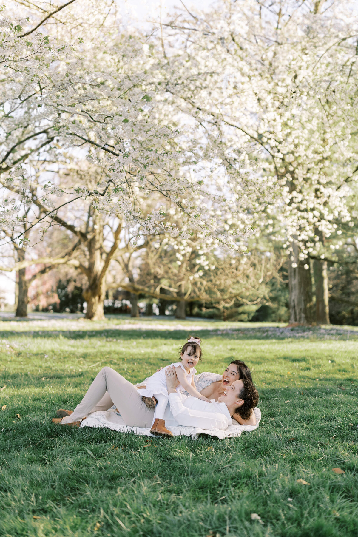 Philadelphia maternity photography session in a park - 13