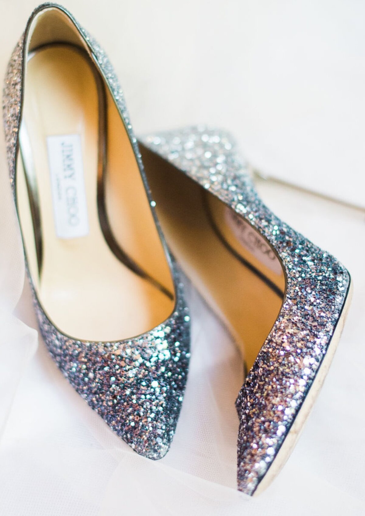 Jimmy Choo Bridal shoees ÈCLAT Destination Weddings