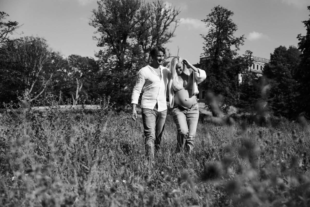 koppel shoot zwangerschap